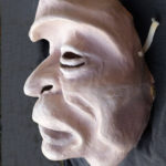 Maske-teater-karrikatur